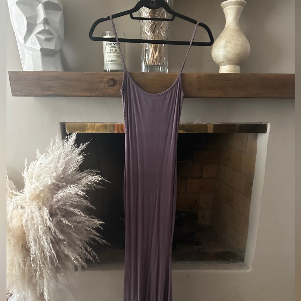Skims Lounge Long Slip Dress